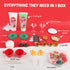 Set, 6+, Christmas Mini Food Craft Kits, Making Miniature Food and Mini Dessert Cup Craft DIY Replica Food Fun for Kids
