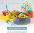 Grabease Toddler Silverware Set, Forks, Spoons, and Knives, BPA and Phthalates-Free, Dishwasher Safe, Teal