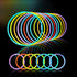 JOYIN 300 Pack Glow Sticks, 100ct 22'' Necklaces and 200 Pcs 8" Glow Sticks with Connectors for Halloween Party Favors