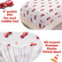Set 4 Sets LONAVA Toddler Kids Comforter - Pieces Toddler Bedding for Boys Girls Children, Ultra Soft Microfiber Bed