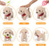 Set, 3, 4, 5, 6 Interactive Walking Plush Puppy Toy Dog, Remote Control Electronic Robot Dog Realistic Wagging Tail
