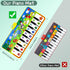 53" 23" 8 1 2 3 4 5 6 Piano Mat - x Musical Mat Animals Sounds Dance Mat for Kids Touch Play Dancing Mat Toy Gifts