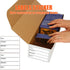 Card Box 8 Pack - 1600 Count Trading Card Storage with 30 Dividers & 10 Labels for Organizing
