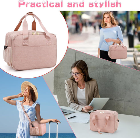 Momcozy, OCKLILY Wearable Breast Pump Bag, Breast Milk Cooler Bags with Insulated Compartment, Pumping Bag Compatible