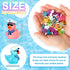 RoundFunny 200 Pcs Mini Luminous Resin Sailor Cruise Ducks Glow in The Dark Tiny Cruise Duck for Hiding with Hat