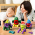 3-5 5-7 Set 3-8 MSKOLER Magnet Robot Toys for Kids - Magnetism Stacking Transform Boys Toys for Ages with Storage Box