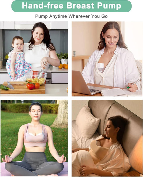 PDFans S28 Set 24mm Wearable Breast Pump Parts Compatible with MomWills Wearable Breast Pump Replacement Accessories