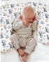 Watercolor Robots Baby Nursing Pillow Covers for Boy Girl Cute Robotic Character Nursery Feeding Pillowcase