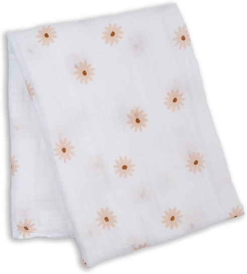 100% 40in 40in| Lulujo Baby Swaddle Blanket Unisex Softest Cotton Muslin Swaddle Blanket Neutral Receiving Blanket