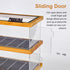 1/64 Scale Display Case, 3-Tiers Diecast Car Garage Display Case with 15 Parking Space and Acrylic Cover