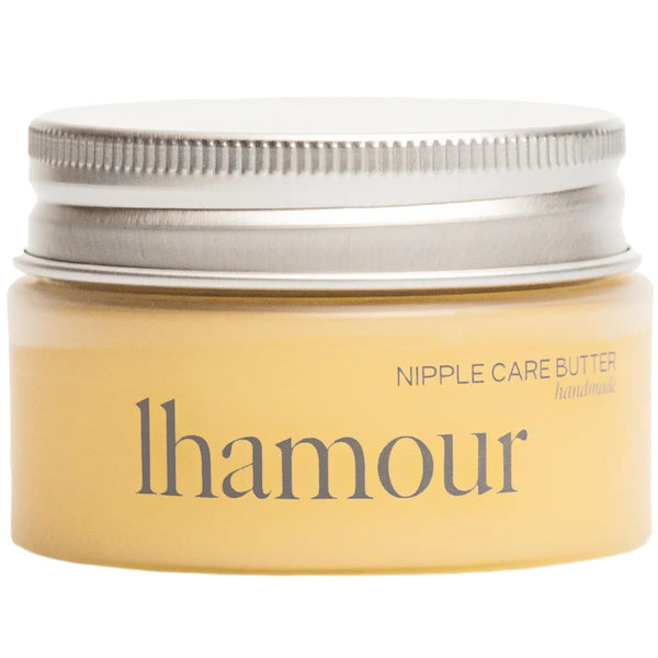 Lhamour 100% Natural Nipple Butter for Breastfeeding Moms, Soothing Nipple Cream with