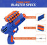 GMAOPHY Digital Targets with Foam Dart Toy Blaster, 4 Auto Reset Electronic Scoring Toys, Birthday/Christmas Gift for