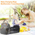 3 1 Backpack Pack Diaper Bag with Changing Station, Waterproof in Baby Diaper with Foldable Changing Pad, Large Travel