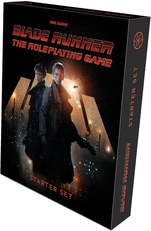 Free League Blade Runner RPG: Starter Set - Boxed Set, SciFi RPG