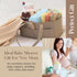 Uniklook Baby Diaper Caddy - Faux Leather -Nursery Storage Bin and Car Organizer for Diapers and Baby Wipes Stylish