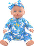 FADALEA 14-18 inch 5-Packs 14-18 inch Doll Clothes and Accessories with Headband for Doll (Not Include Doll)