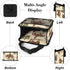 PPIKTC Spacious Hanging Auto Seat Organizer with Ventilated Mesh Pockets for Wet Wipes and Baby Supplies, Cowboy Cow