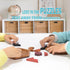 KINGOU Hexagon Tangram Puzzle, Wooden Brain Puzzles for Kids & Adults, Challenge Wooden Brain Teasers