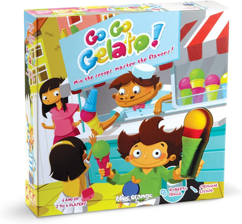 BLUE ORANGE GAMES Go Gelato Logic Race Game for Kids
