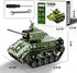 Set 284 8-12, 7 8 9 10 11 12-16 Lucky Doug STEM Building Projects Model Army Tank - Pieces STEM Project Building Toys