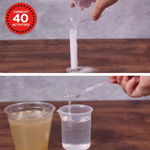 Discovery Extreme Chemistry STEM Science Kit - At-Home Chemistry Experiments for Kids Ages 8-10, Birthday Party