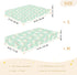 miaozhen 1 Pack 52x28 Cotton Baby Crib Sheets Soft Funny Cute Deer Toddler Mattresses for Nursery Decor cuna para ni?o