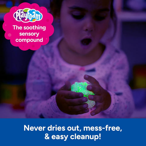 Educational Insights Playfoam Glow in the Dark 8-Pack, Fidget & Sensory Toy, Gift for Boys & Girls Ages 3+