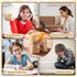 5 Anboor Pcs Bread Squishies Artificial Fake Toast Bread, Croissant,French Bread, Challah, Butter Bread Squish Toys