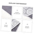 Travel-Friendly Gray Lemon Changing Pad Urinal Mat for Newborns