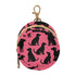 Dots Round Pacifier Storage Case with Zipper, Portable Pacifier Case for Travel,