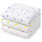 Muslin Swaddle Blankets for Newborns, 3 Pack Multipurpose 100% Organic Cotton, Ultra