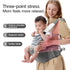 YEMKEZO 4-in-1 0-36 Baby Carrier Newborn to Toddler with Hip Seat, Multifunction Baby Hip, Ergonomic Infant Carrier