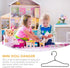 20 Pcs Doll Clothes Hanger, Metal Outfit Hanger for Doll Clothes Accessories