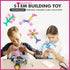PASTEL Colors Building Blocks 300ct, Kids STEM Educational Toys, Interlocking Discs for Preschool Boys and Girls Aged 3+