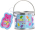 iscream Yummy Gummys 9-Piece 3D Gummi Bear Eraser Set - Mini Tin in Pink, Purple & Blue