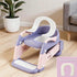 Snugzy 3-in-1 Toddler Potty Training Seat Foldable Potty Training Toilet with Step Stool Adjustable Potty Chair