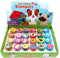 Tiny Mills 24 Pcs Assorted Dog and Puppies Stampers for Kids Self Ink Stamps, Puppy Party Favors