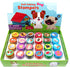 Tiny Mills 24 Pcs Assorted Dog and Puppies Stampers for Kids Self Ink Stamps, Puppy Party Favors