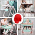 Basyurity High Chair Seat Cushion Replacement, PU Leather High Chair Seat Covers for Baby, Non-Slip Soft Comfortable
