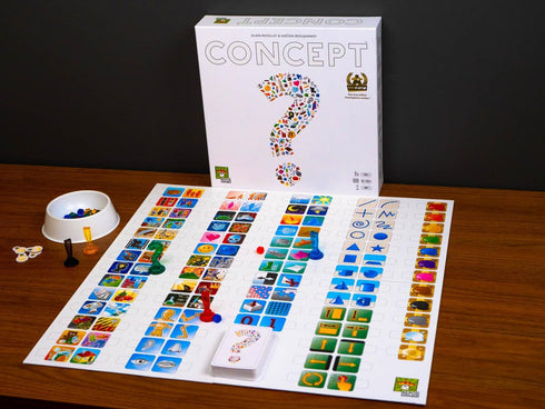 Concept Party Game | Award-Winning Team-Based Guessing Board Game for Adults and Kids | 4-12 Players