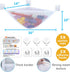 Mesh Bath Toy Holder - Kids Bath Toy Net for Tub, Bathtub Toy Holder Basket, Corner Bath Toy Storage Bin Hammock Organizer, Shower Caddy Hanging Bag - Baby Bathroom Toys Storage with Suction Cup Hooks by slonser