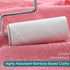 6 Pack, 10x10 inch Baby Washcloths Heavenly Soft Pink Wash Cloths for Face and Body, Gentle & Safe Face Towel on
