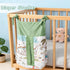 Set 4-Piece Set Set-Fits 52x28 inch SWESEN Dinosaur Crib Bedding for Boys, Crib Includes Quilt, Fitted Sheet, Skirt
