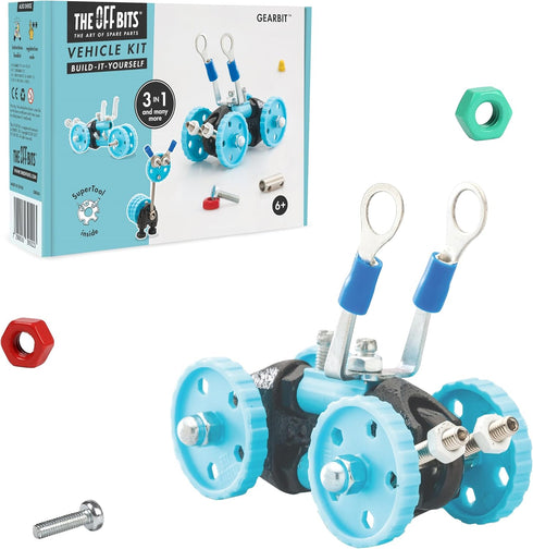 Vehicle Stem Building Toys, Educational Build Your Own Robot Toy for Kids Age 6+