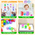 52pcs Magnetic Blocks - Translucent Magnetic Cubes, Building Blocks Magnet Toys for Kids, Montessori STEM Sensory Toys