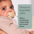 Tommee 18-36 Symmetrical Pack 6 Tippee Anytime Matte Pacifiers, Months, Baglet, BPA-Free Binkies, Blue/Green/Grey