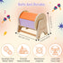 YAANI Montessori Spinning Drum, Baby Toys for 6-12 Months, Sensory Toys for 1-2 Year Olds, Gifts for Boys & Girls
