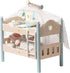 ROBUD Baby Doll Crib, Wooden Baby Doll Beds for 20 Inch Dolls,