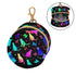 Cat Pattern Round Pacifier Storage Case with Zipper, Portable Pacifier Case for Travel, Diaper Bag & Purse, Pacifier
