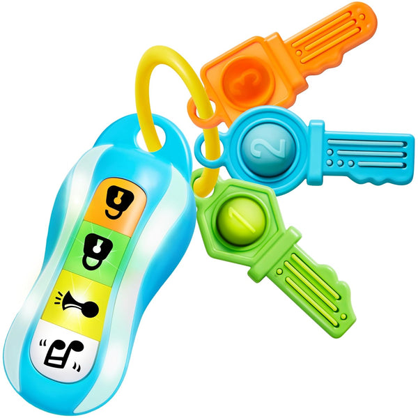 JOYIN Baby Car Keys Teether - Toddlers Sensory Learning Toy w/Music &